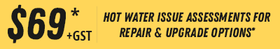 Hot Water Issue Assessments Kennedys Bush
